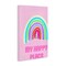 Stupell Industries Happy Place Dotted Rainbow Canvas, design by Pooja Dave